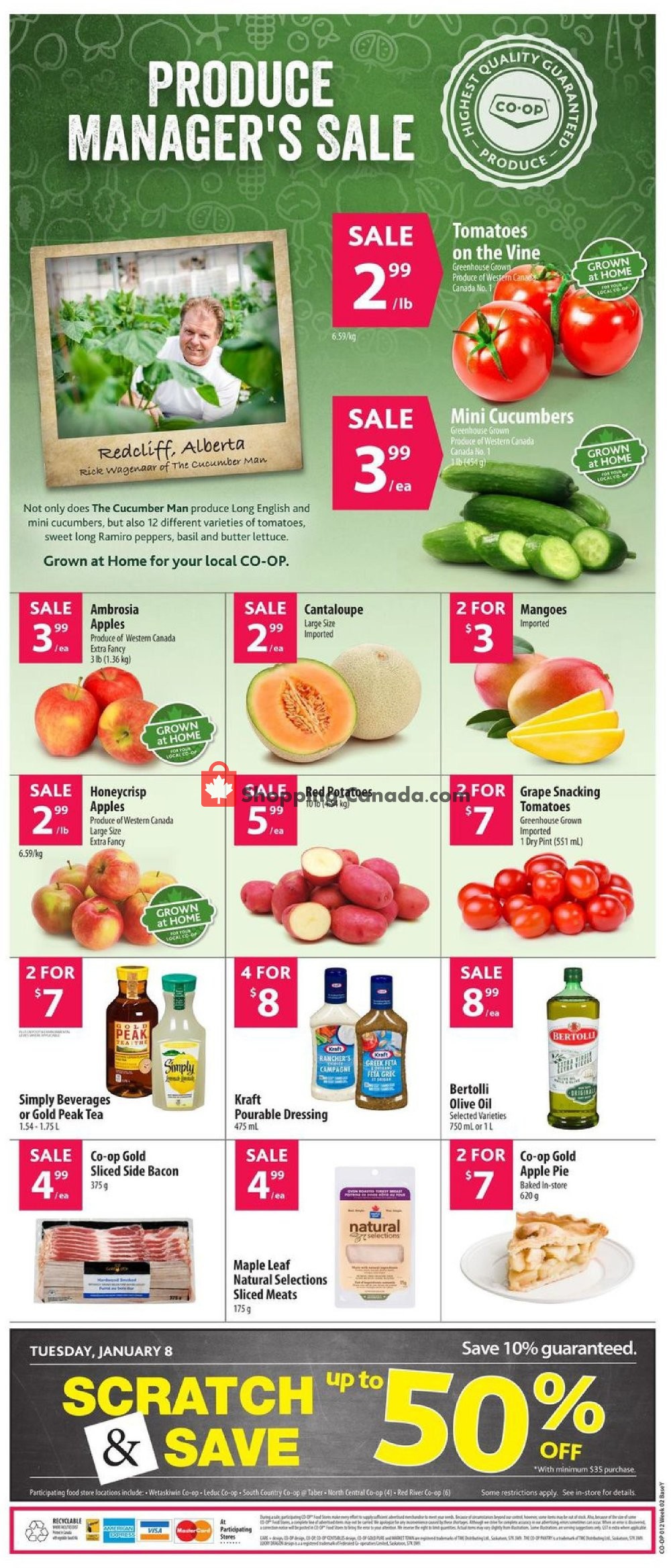 Co-op flyer from Thursday January 3, 2019 to Wednesday January 9, 2019 - page 2