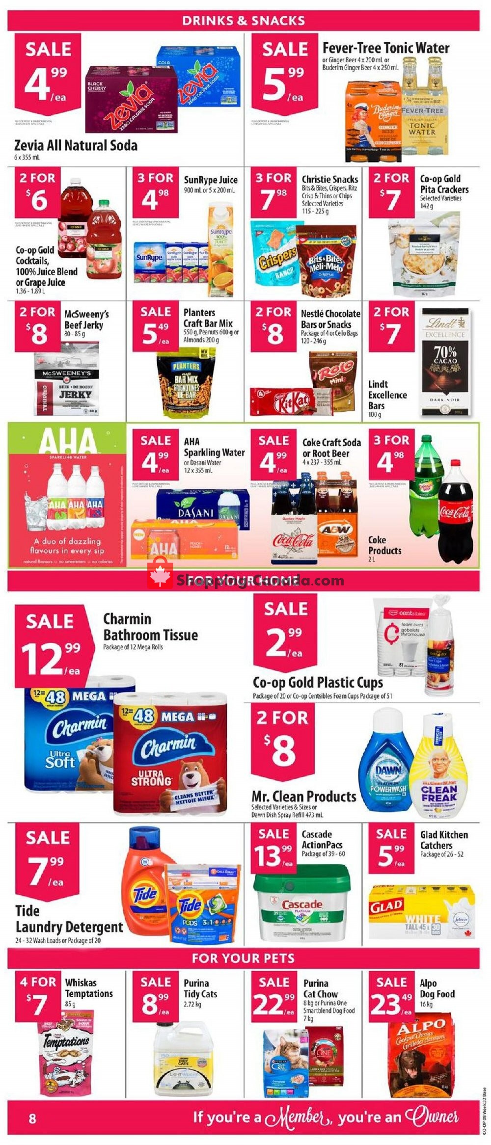 Co-op flyer from Thursday August 6, 2020 to Wednesday August 12, 2020 - page 9