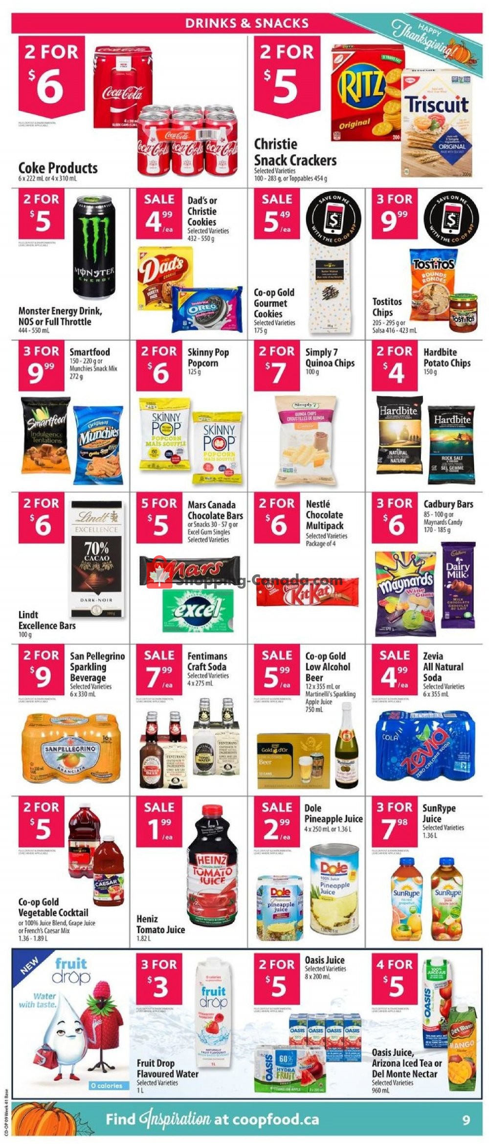 Co-op flyer from Thursday October 4, 2018 to Wednesday October 10, 2018 - page 12