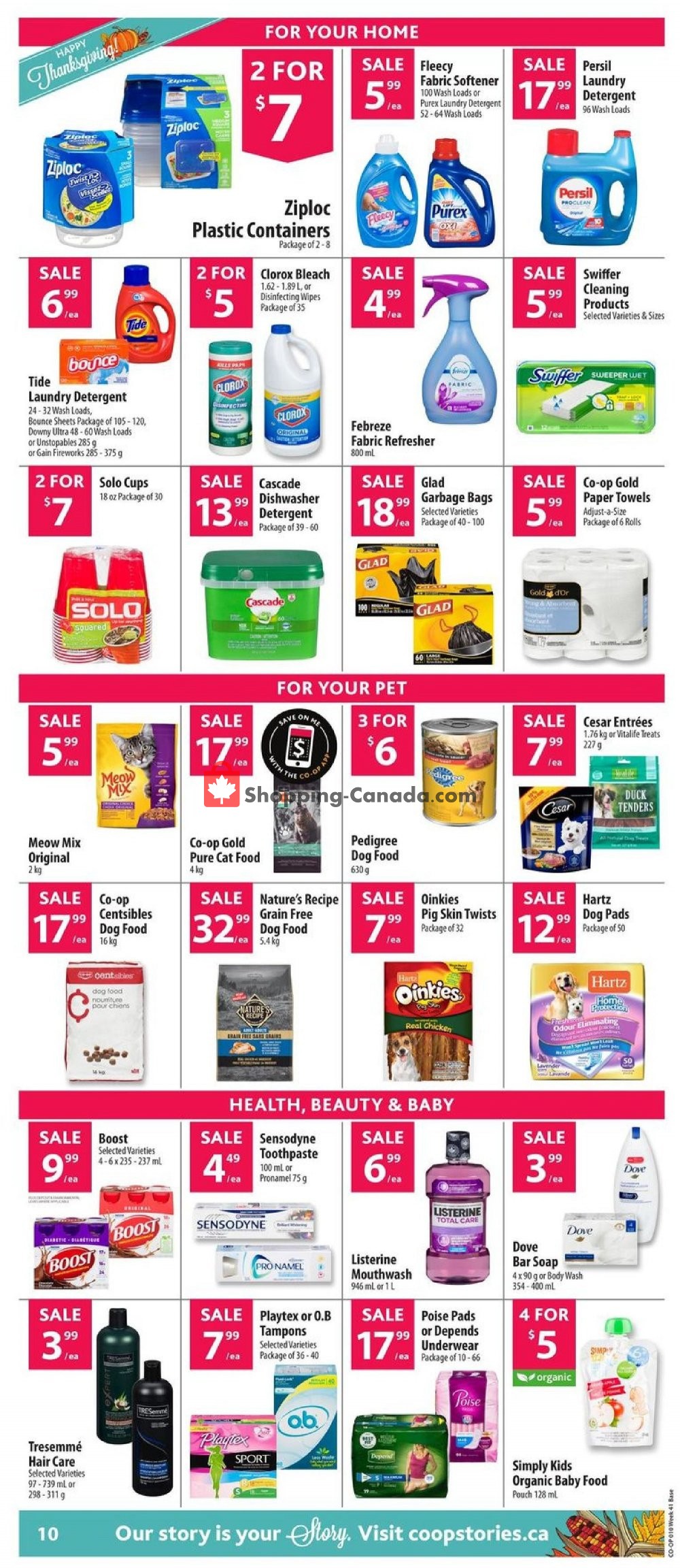 Co-op flyer from Thursday October 4, 2018 to Wednesday October 10, 2018 - page 13