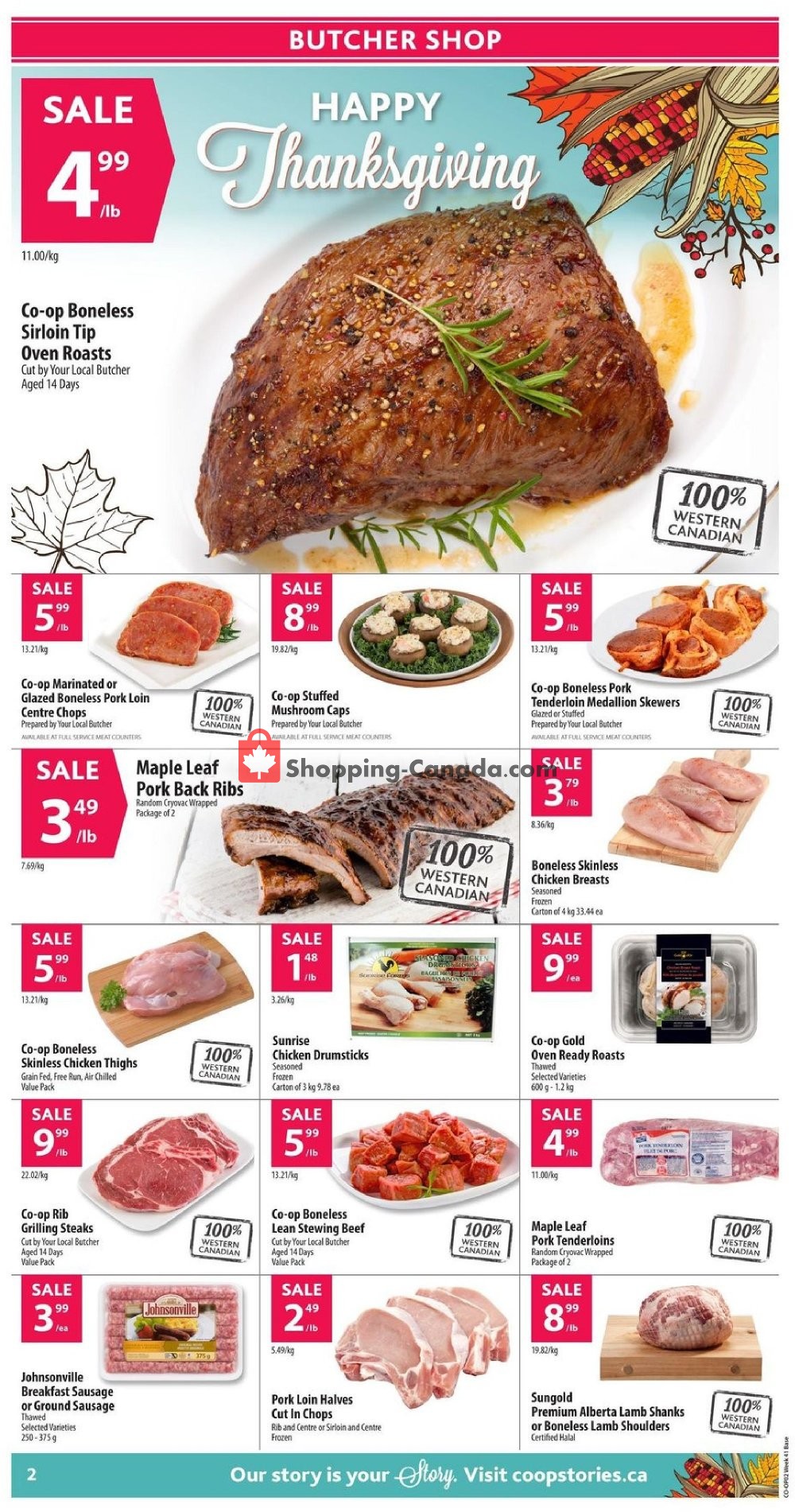 Co-op flyer from Thursday October 4, 2018 to Wednesday October 10, 2018 - page 3