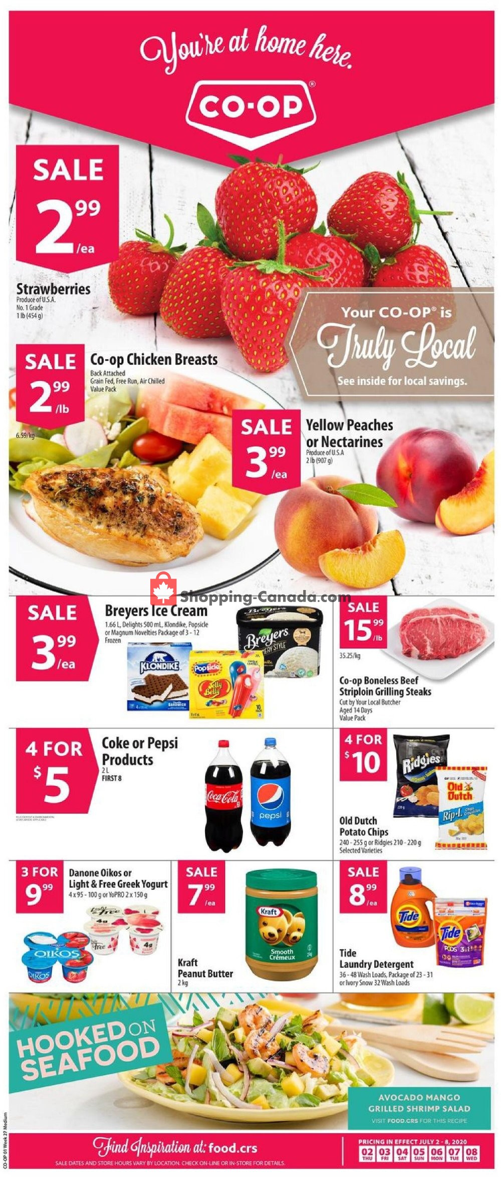 Coop Canada, flyer (Food Special Offer MB) July 2 July 8