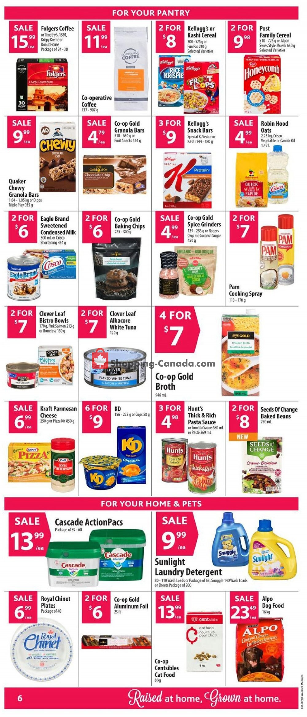 Co-op flyer from Thursday July 9, 2020 to Wednesday July 15, 2020 - page 7