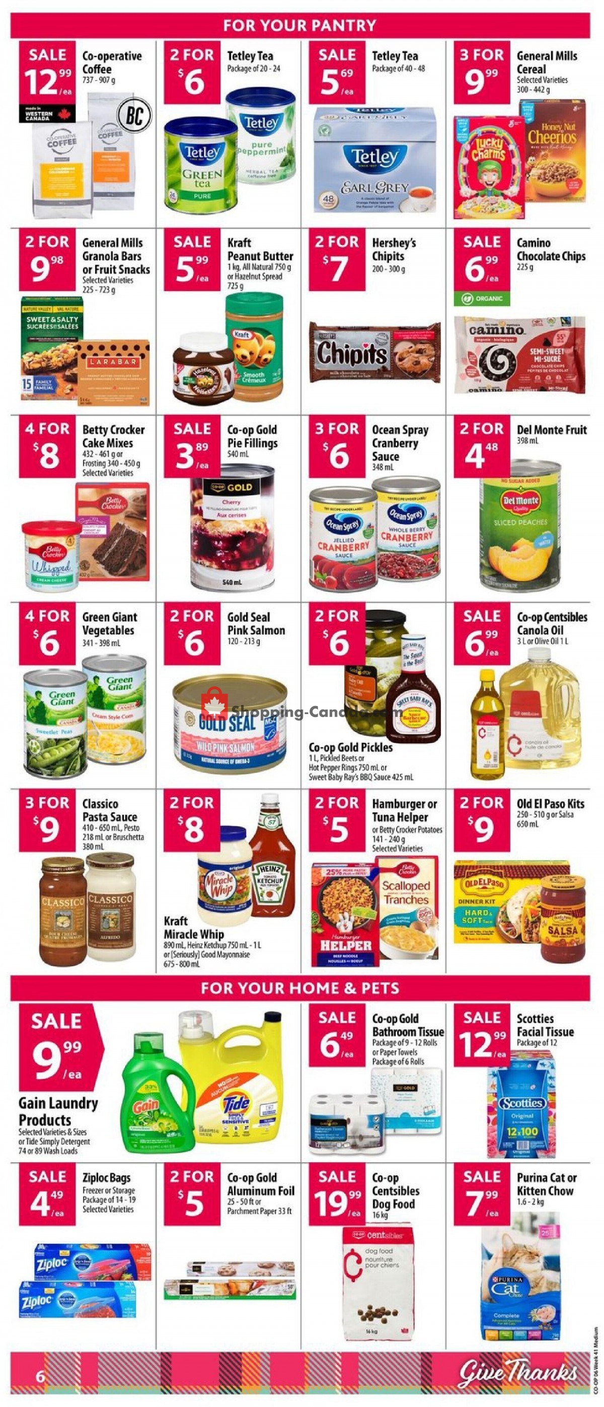 Co-op flyer from Thursday October 7, 2021 to Wednesday October 13, 2021 - page 13