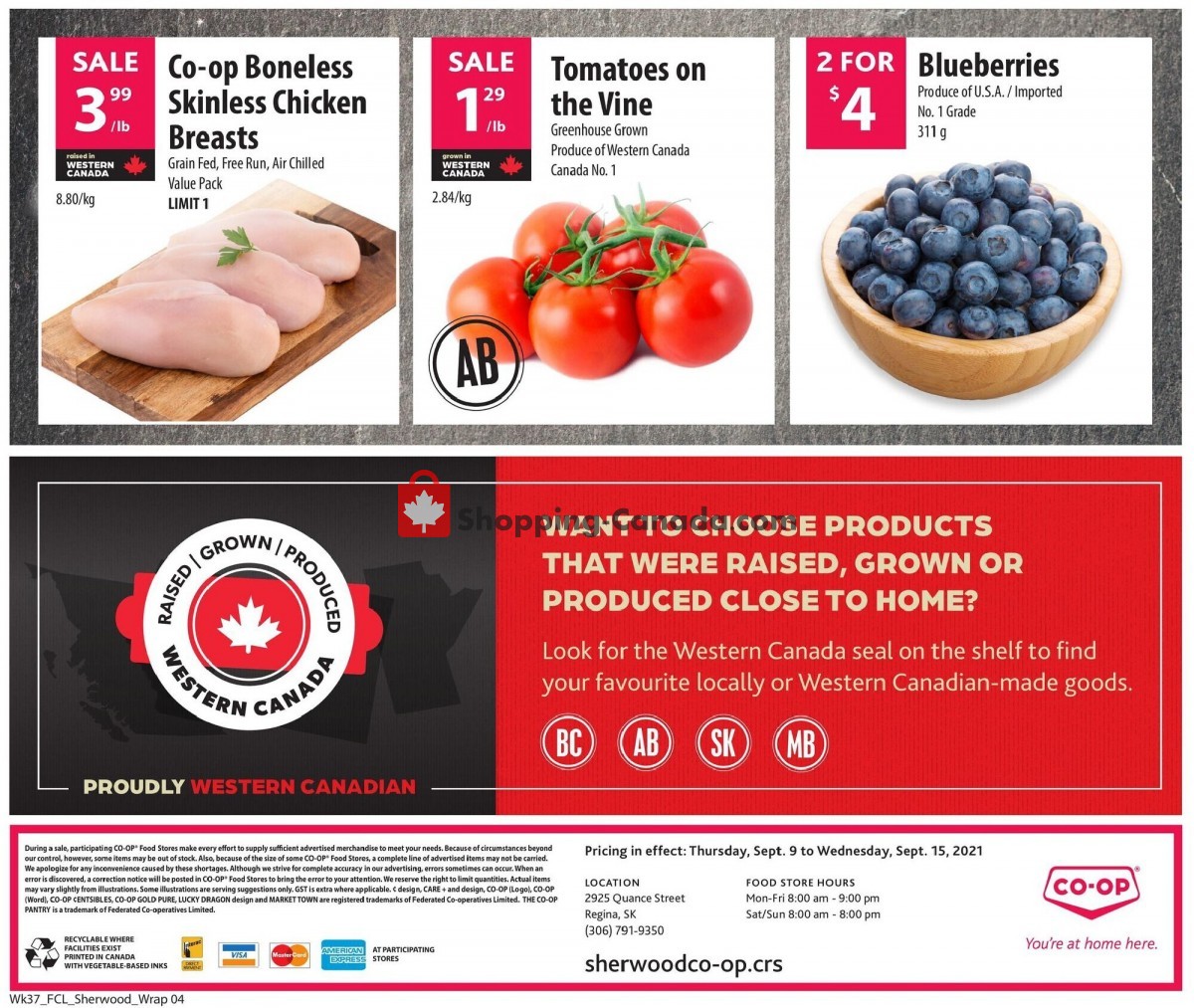 Co-op flyer from Thursday September 9, 2021 to Wednesday September 15, 2021 - page 4