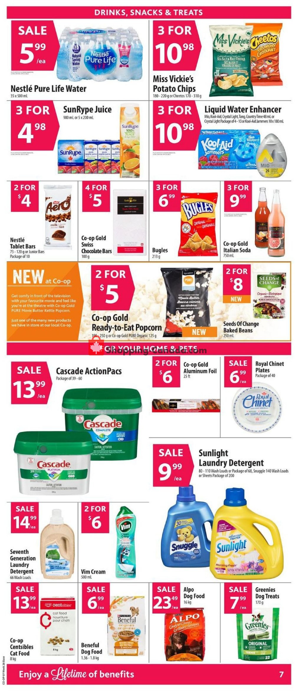 Co-op flyer from Thursday July 9, 2020 to Wednesday July 15, 2020 - page 8