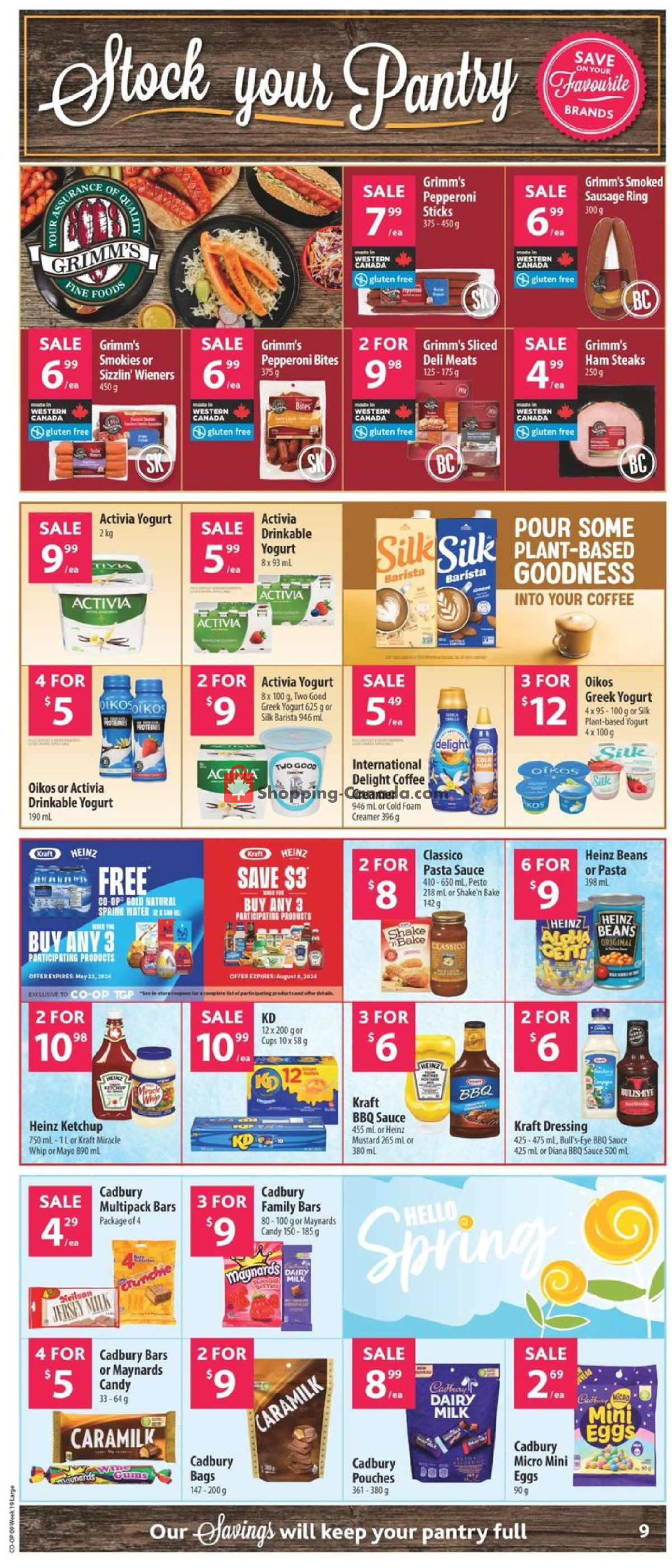 Co-op flyer from Thursday May 2, 2024 to Wednesday May 8, 2024 - page 22