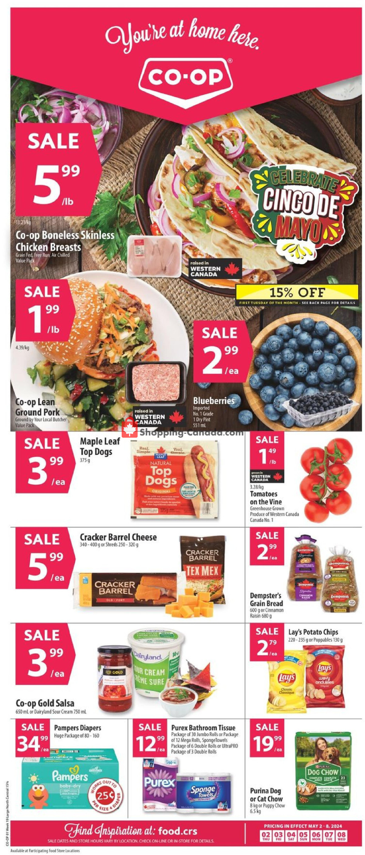 Co-op flyer from Thursday May 2, 2024 to Wednesday May 8, 2024 - page 5