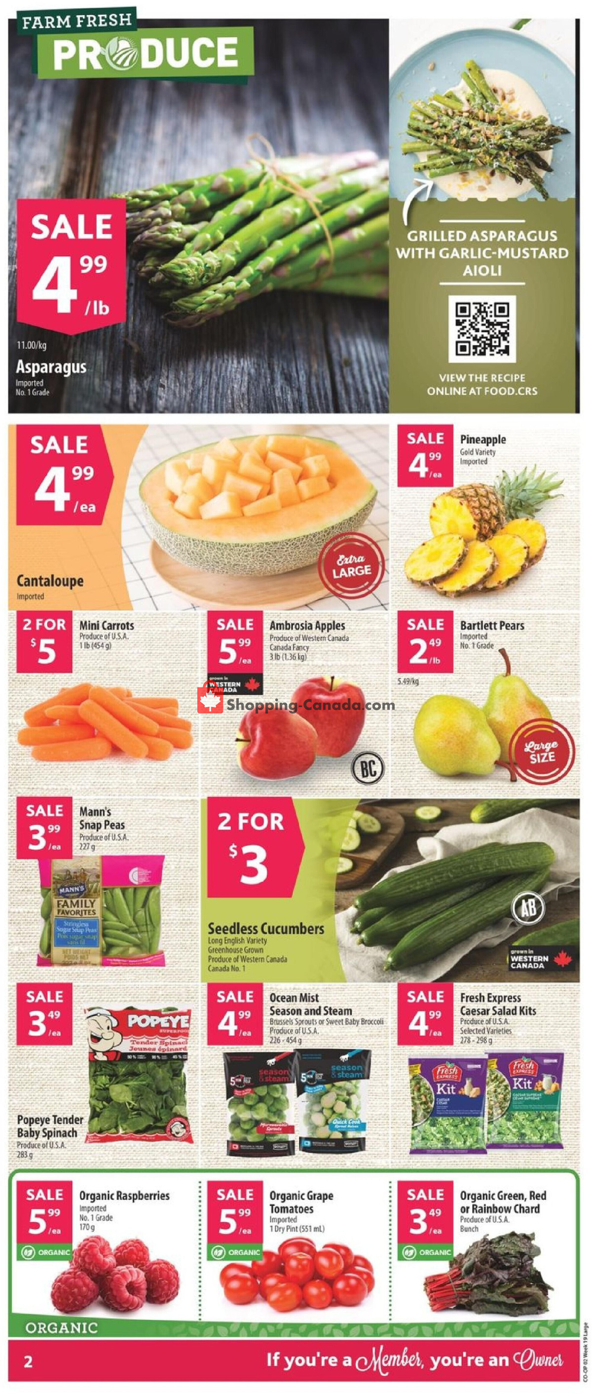 Co-op flyer from Thursday May 2, 2024 to Wednesday May 8, 2024 - page 8