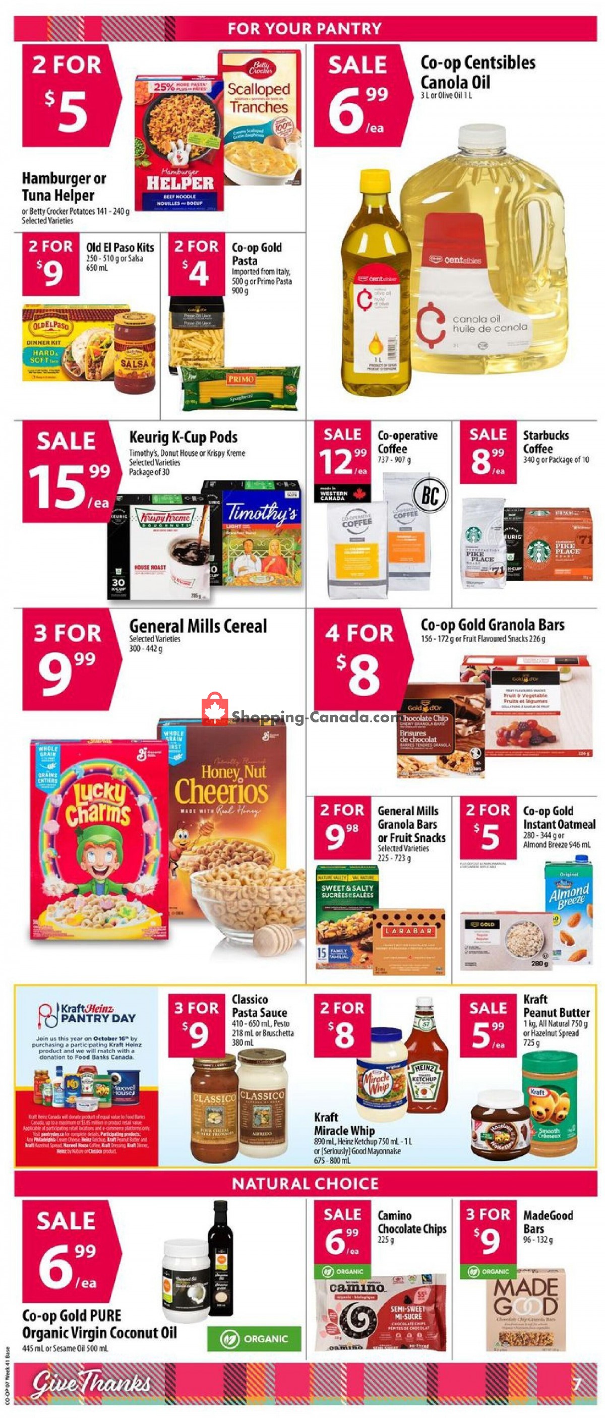 Co-op flyer from Thursday October 7, 2021 to Wednesday October 13, 2021 - page 13