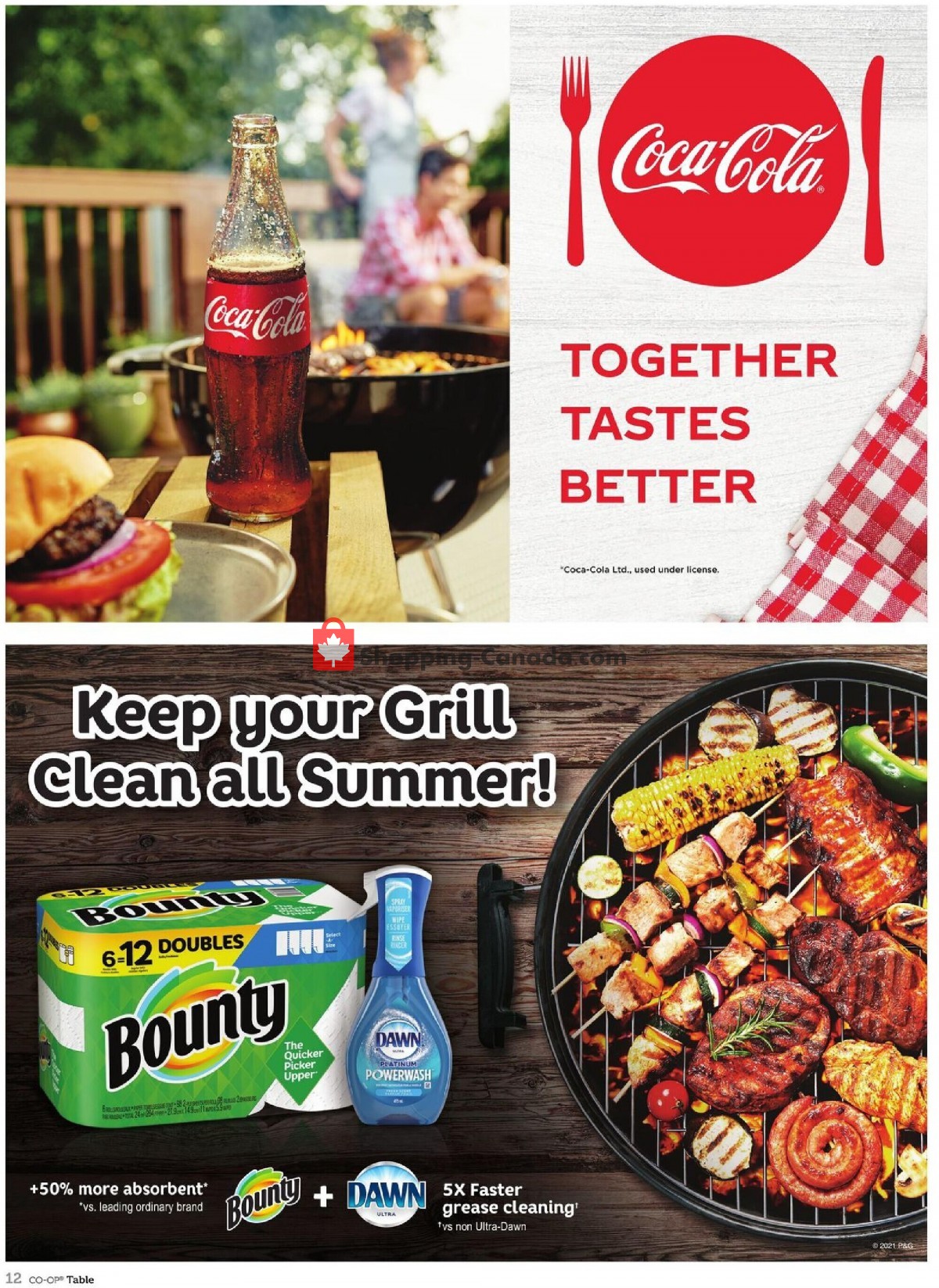 Co-op flyer from Thursday May 13, 2021 to Wednesday August 18, 2021 - page 12