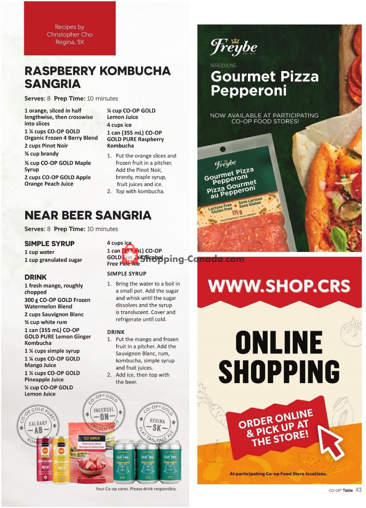 Co-op flyer from Thursday May 13, 2021 to Wednesday August 18, 2021 - page 43