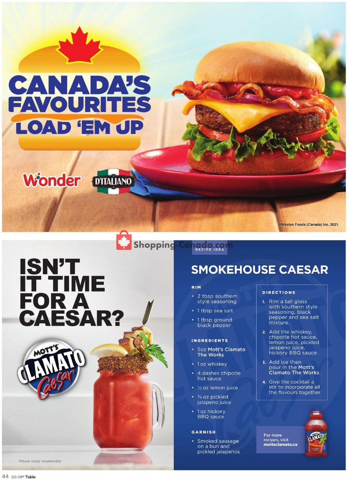 Co-op flyer from Thursday May 13, 2021 to Wednesday August 18, 2021 - page 44