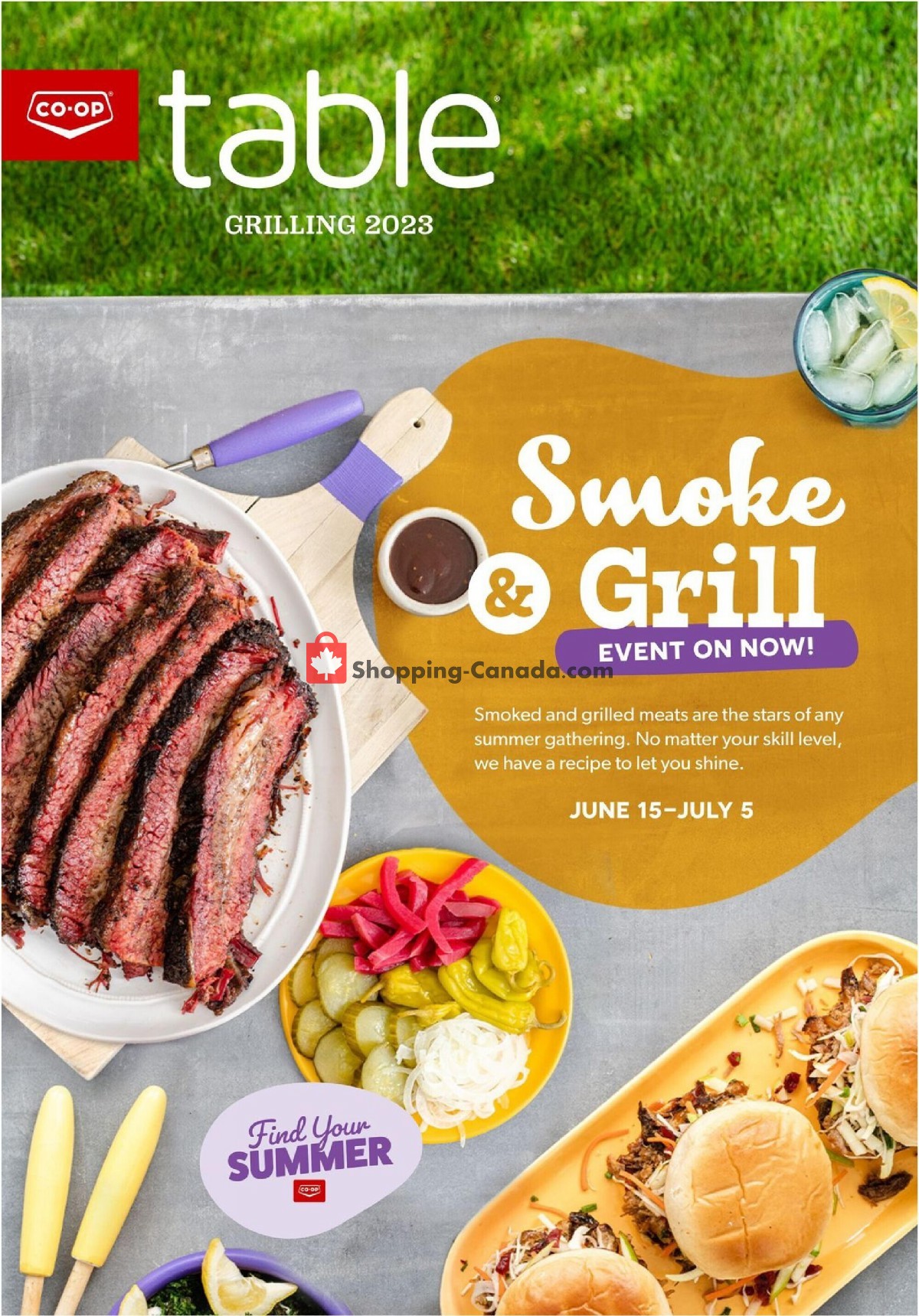 Co-op flyer from Thursday June 15, 2023 to Wednesday July 5, 2023 - page 1