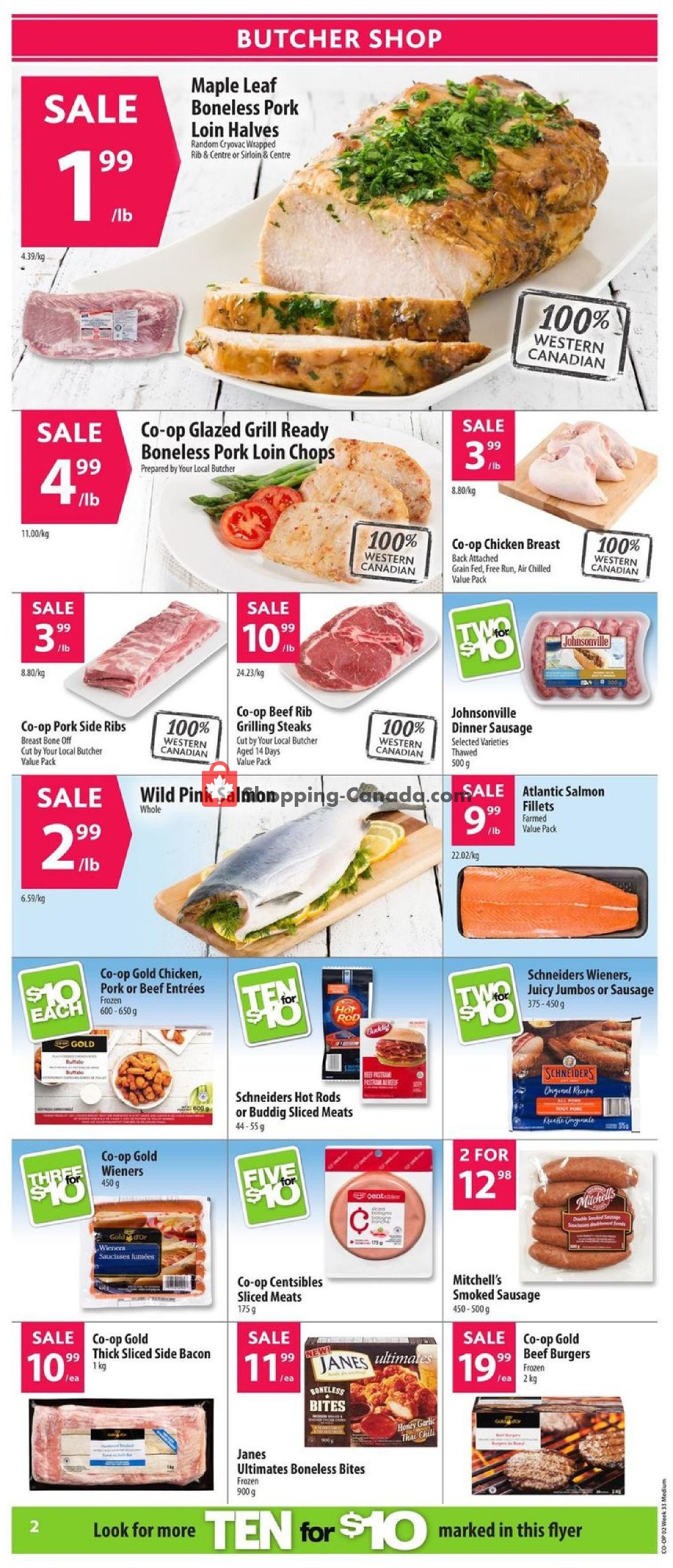 Co-op flyer from Thursday August 8, 2019 to Wednesday August 14, 2019 - page 3