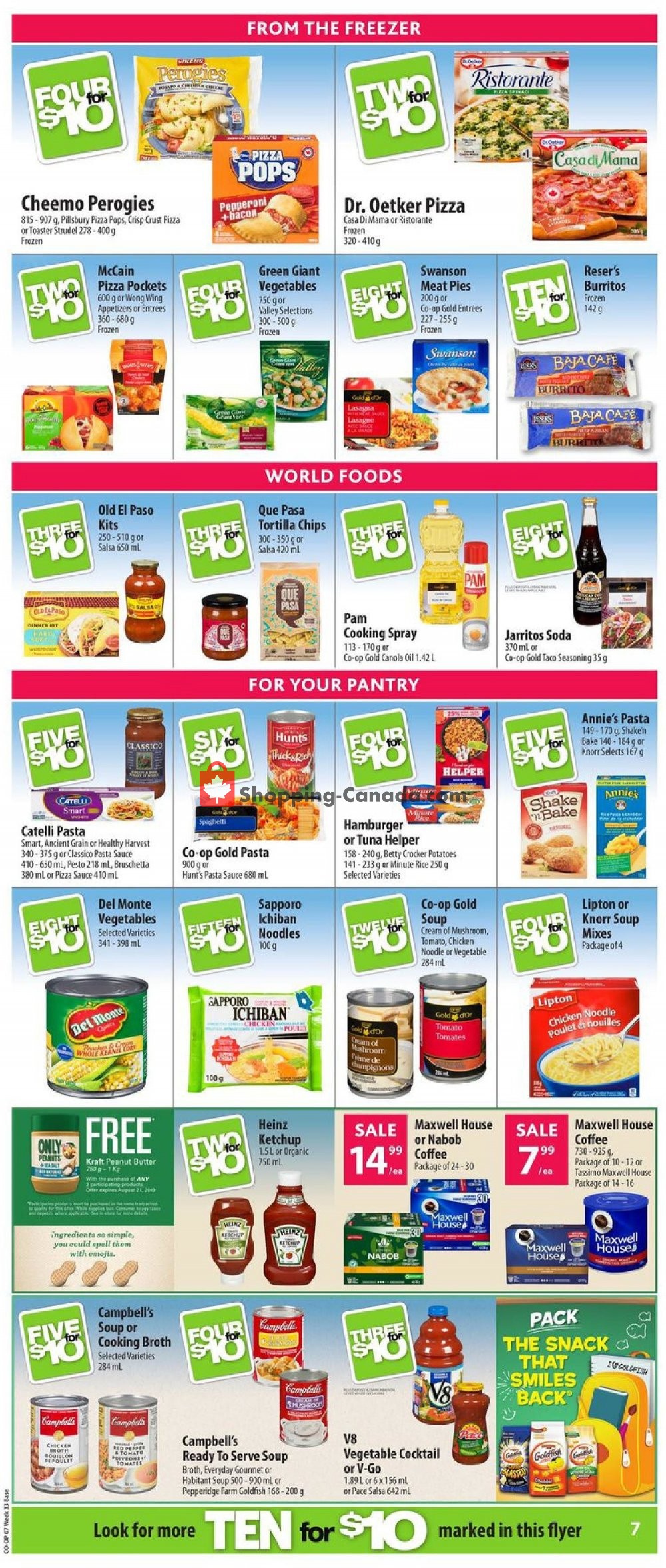 Co-op flyer from Thursday August 8, 2019 to Wednesday August 14, 2019 - page 10