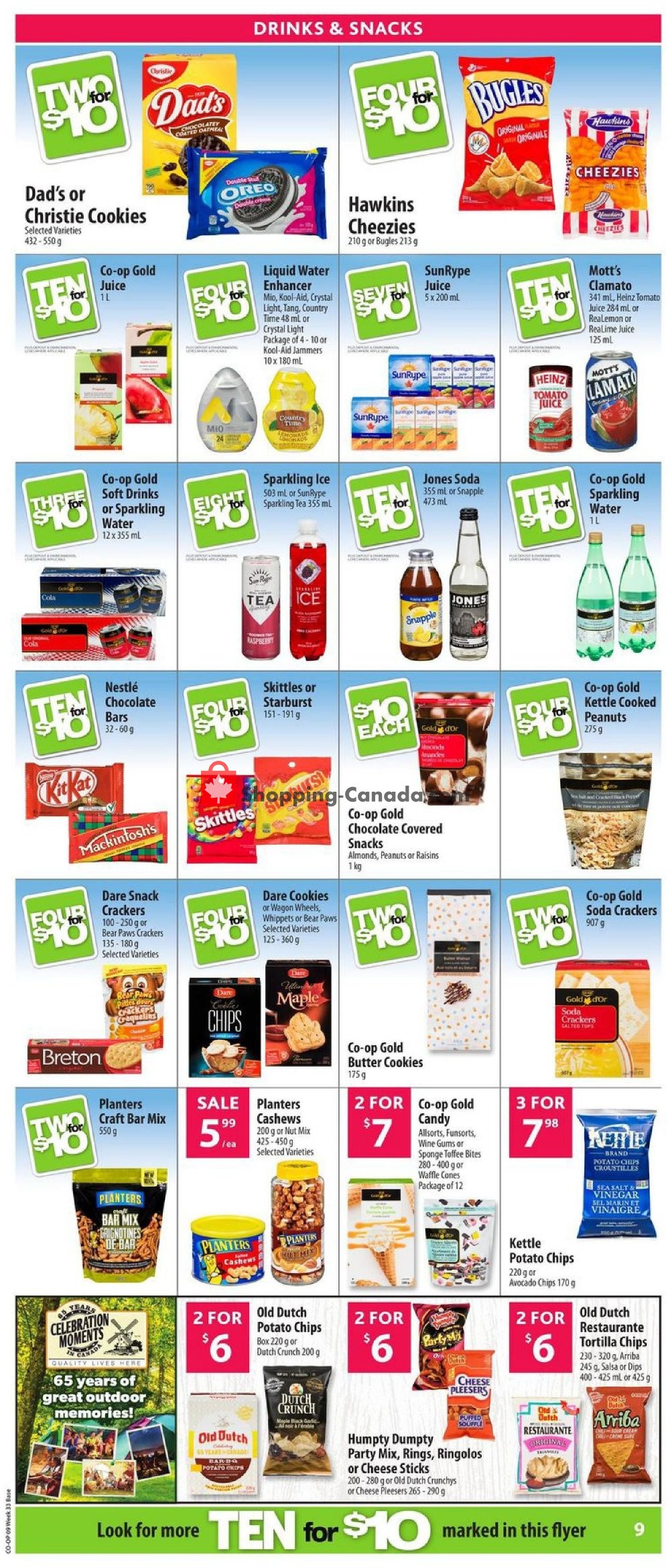 Co-op flyer from Thursday August 8, 2019 to Wednesday August 14, 2019 - page 12