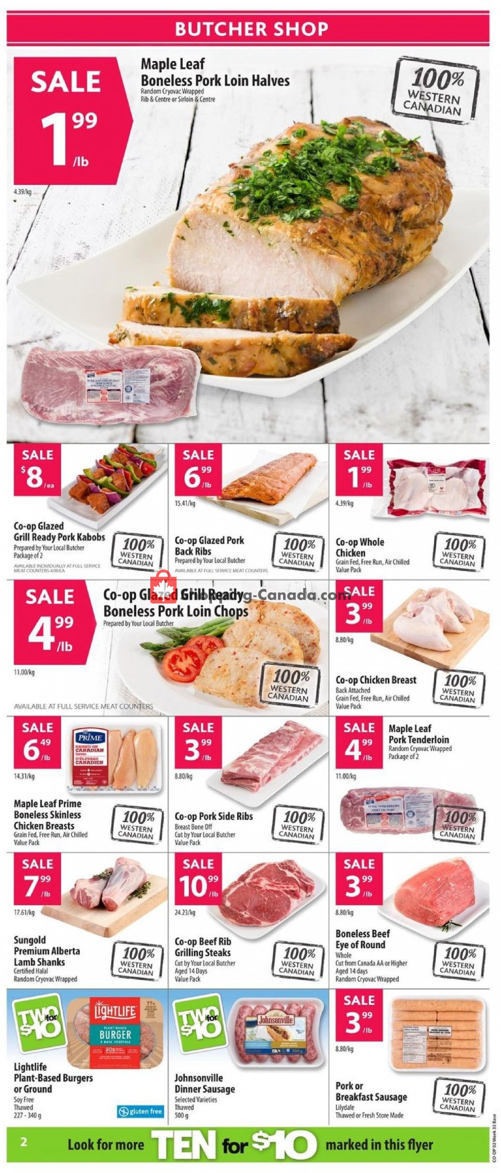 Co-op flyer from Thursday August 8, 2019 to Wednesday August 14, 2019 - page 3