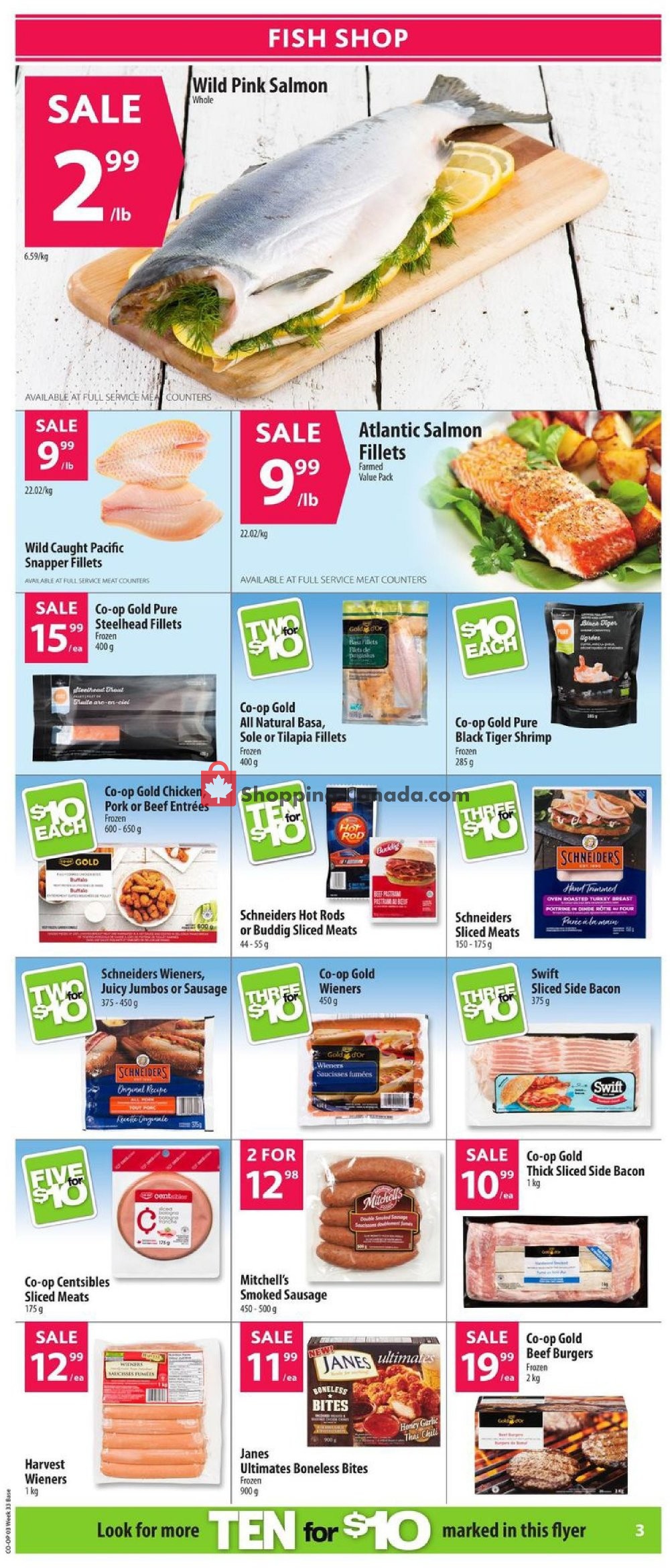 Co-op flyer from Thursday August 8, 2019 to Wednesday August 14, 2019 - page 4