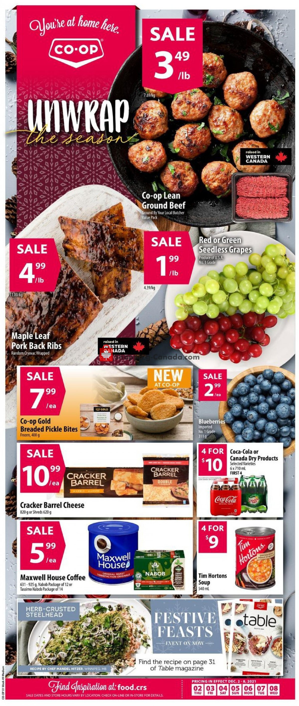 Co-op flyer from Thursday December 2, 2021 to Wednesday December 8, 2021 - page 1