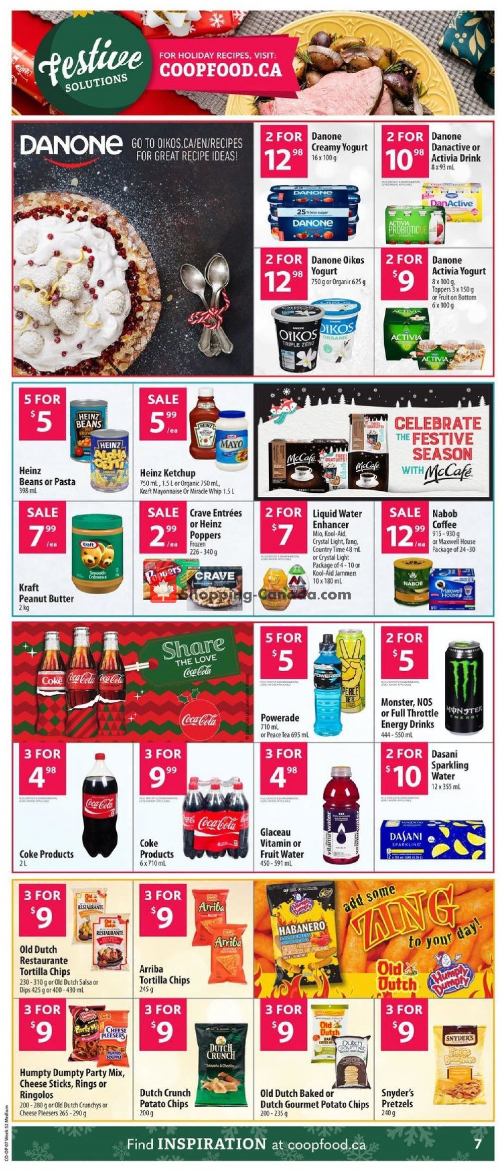 Coop Canada, flyer (Food Unwrap the Season ON) December 20