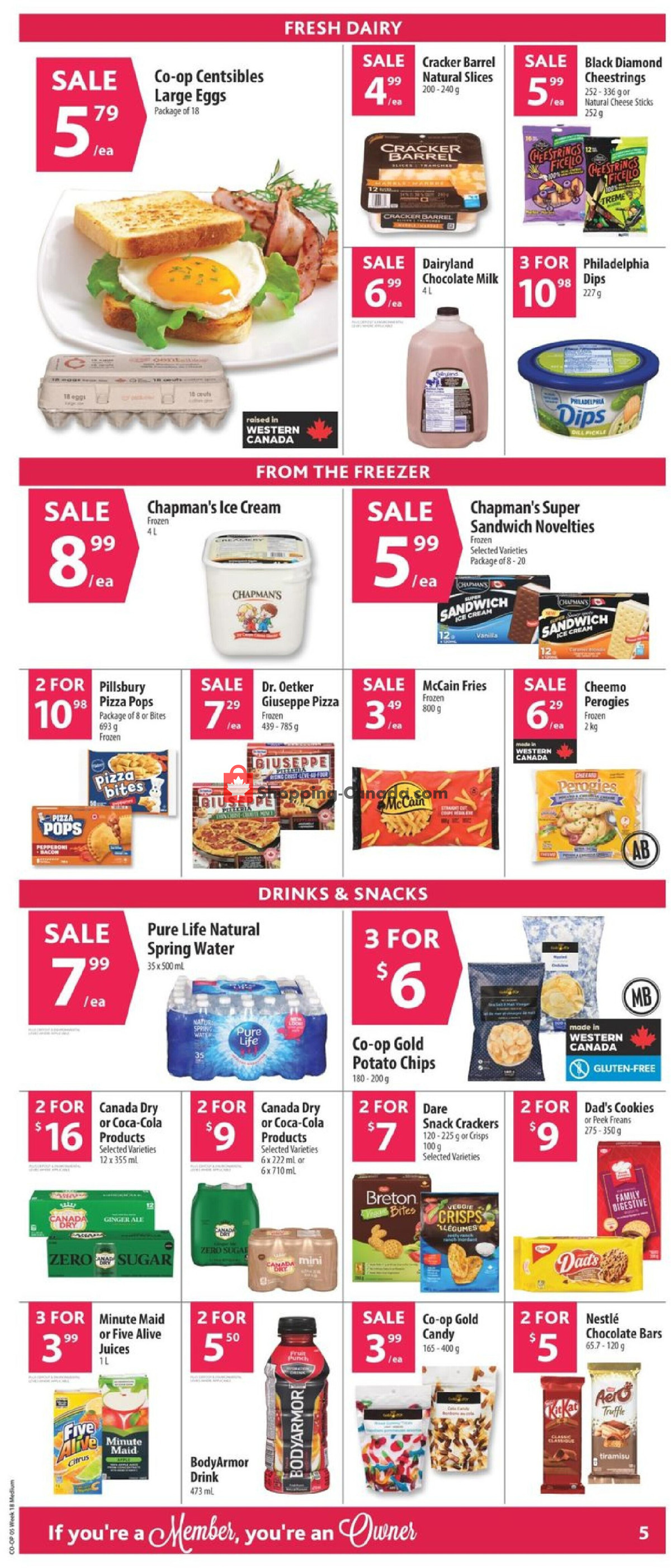 Co-op flyer from Thursday April 25, 2024 to Wednesday May 1, 2024 - page 9