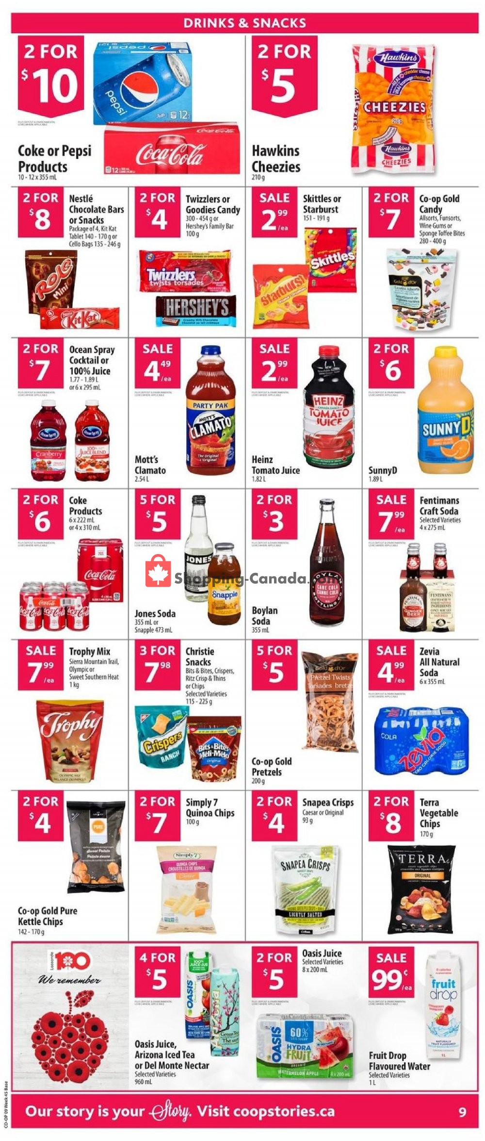 Co-op flyer from Thursday November 1, 2018 to Wednesday November 7, 2018 - page 12