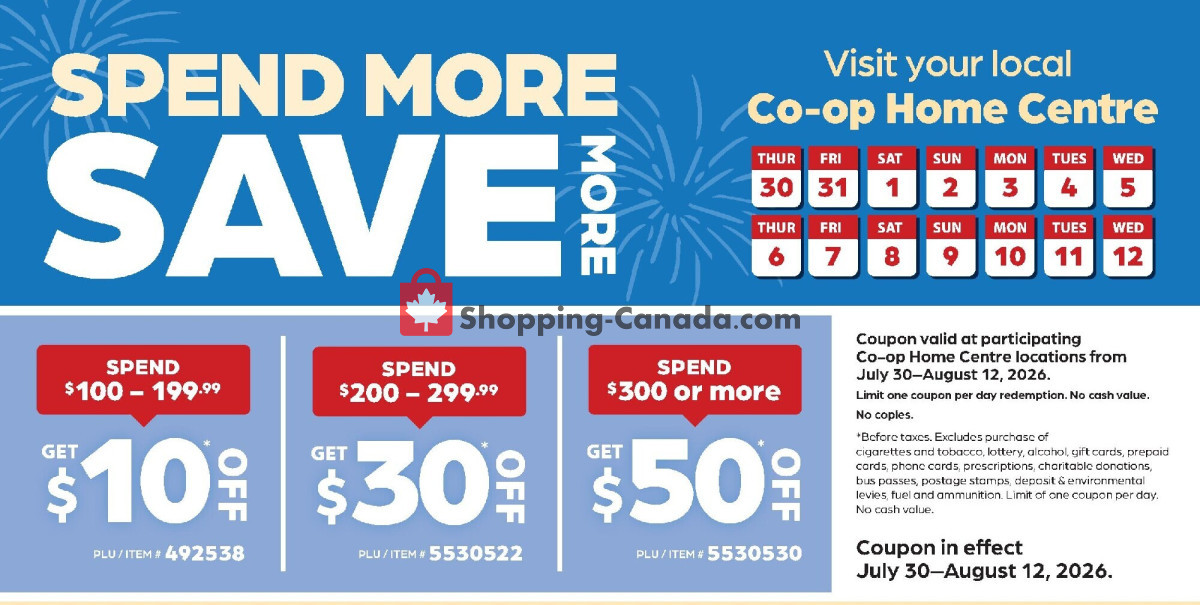 Co-op flyer from Thursday August 6, 2026 to Wednesday August 12, 2026 - page 2
