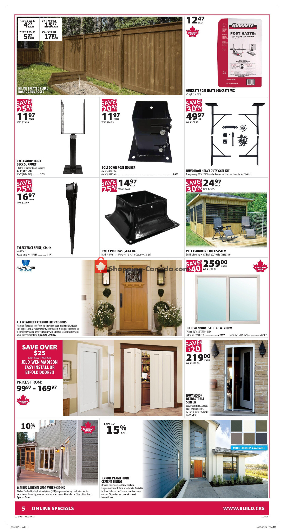 Co-op flyer from Thursday August 6, 2026 to Wednesday August 12, 2026 - page 7