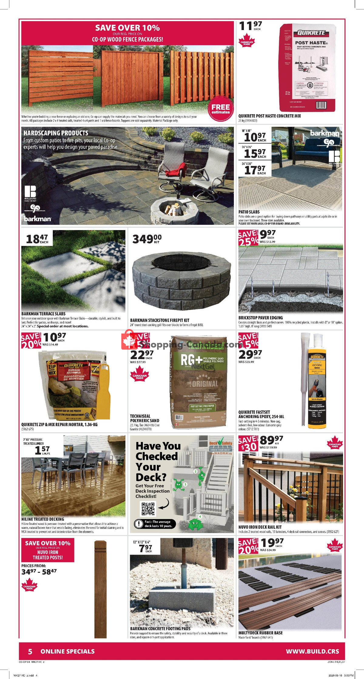 Co-op flyer from Thursday July 2, 2026 to Wednesday July 8, 2026 - page 6