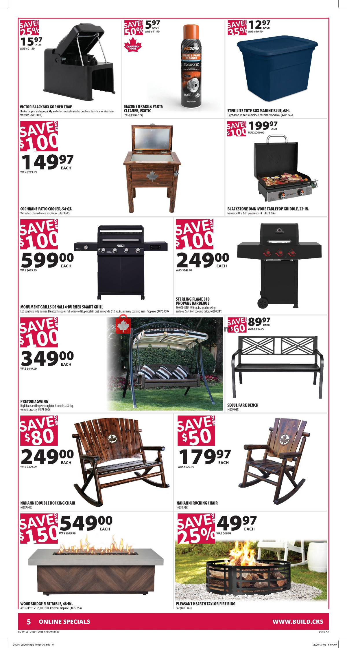 Co-op flyer from Thursday July 23, 2026 to Wednesday July 29, 2026 - page 7