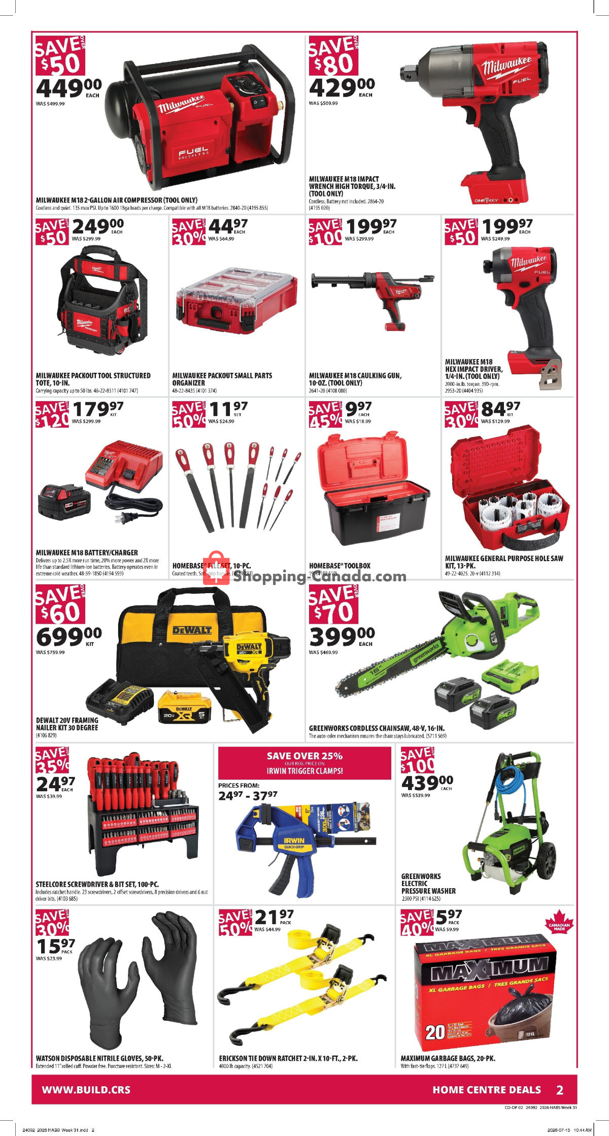 Co-op flyer from Thursday July 30, 2026 to Wednesday August 5, 2026 - page 3