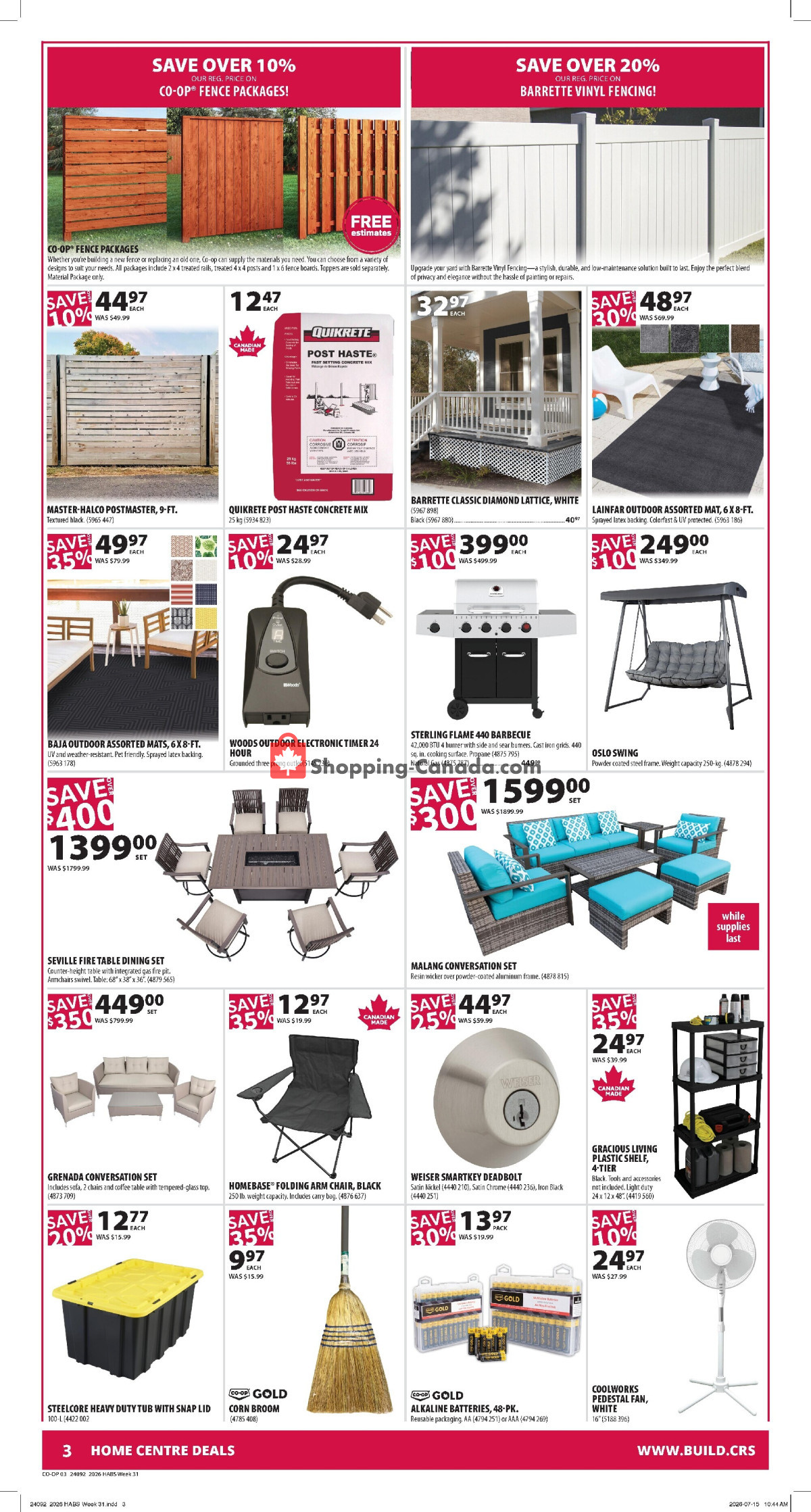 Co-op flyer from Thursday July 30, 2026 to Wednesday August 5, 2026 - page 5