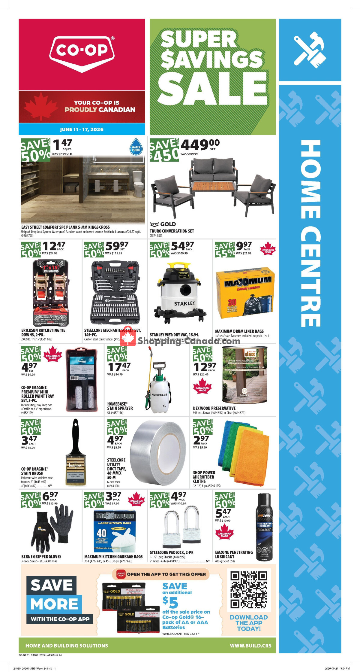 Co-op flyer from Thursday June 11, 2026 to Wednesday June 17, 2026 - page 1