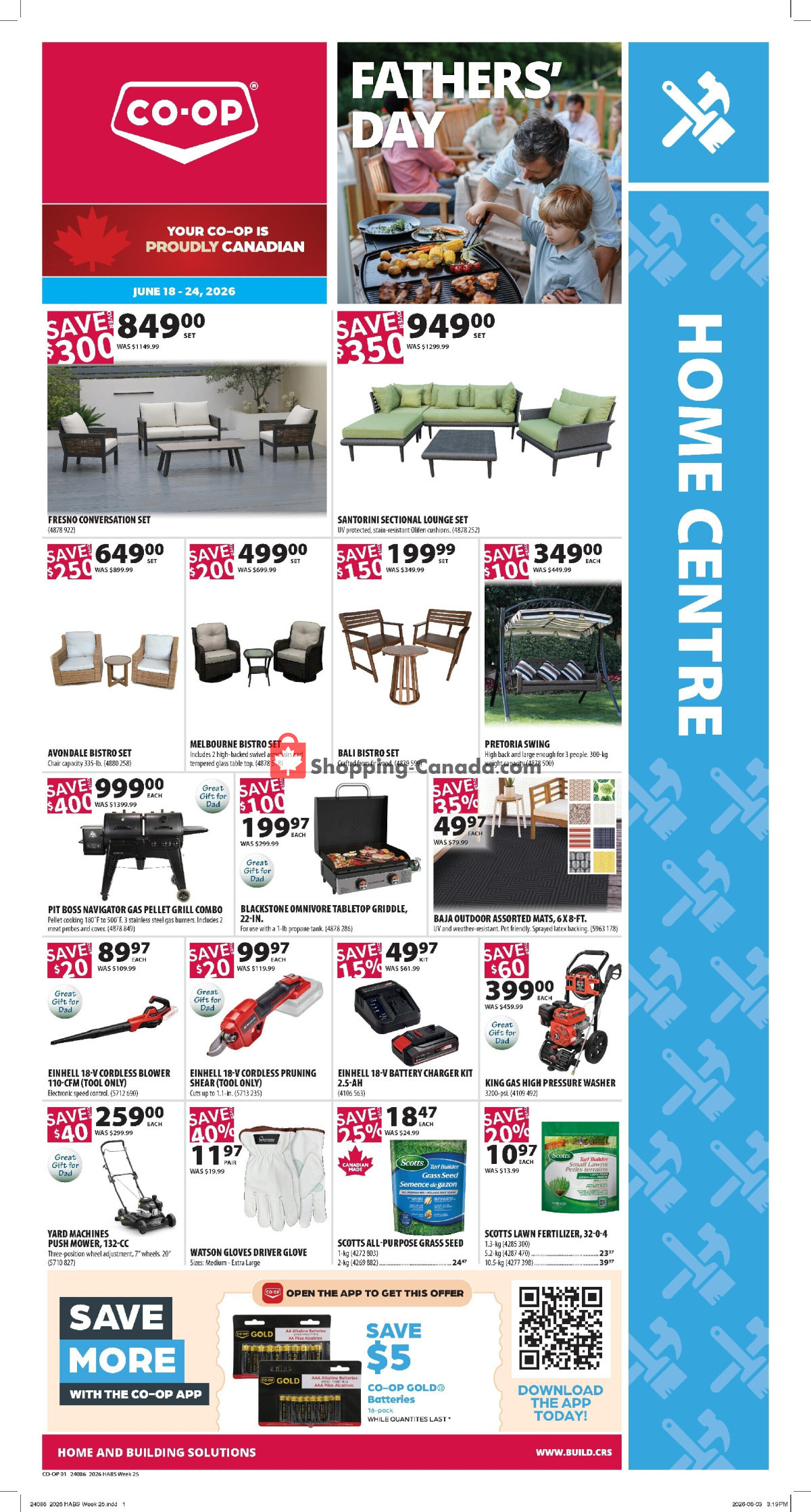 Co-op flyer from Thursday June 18, 2026 to Wednesday June 24, 2026 - page 1