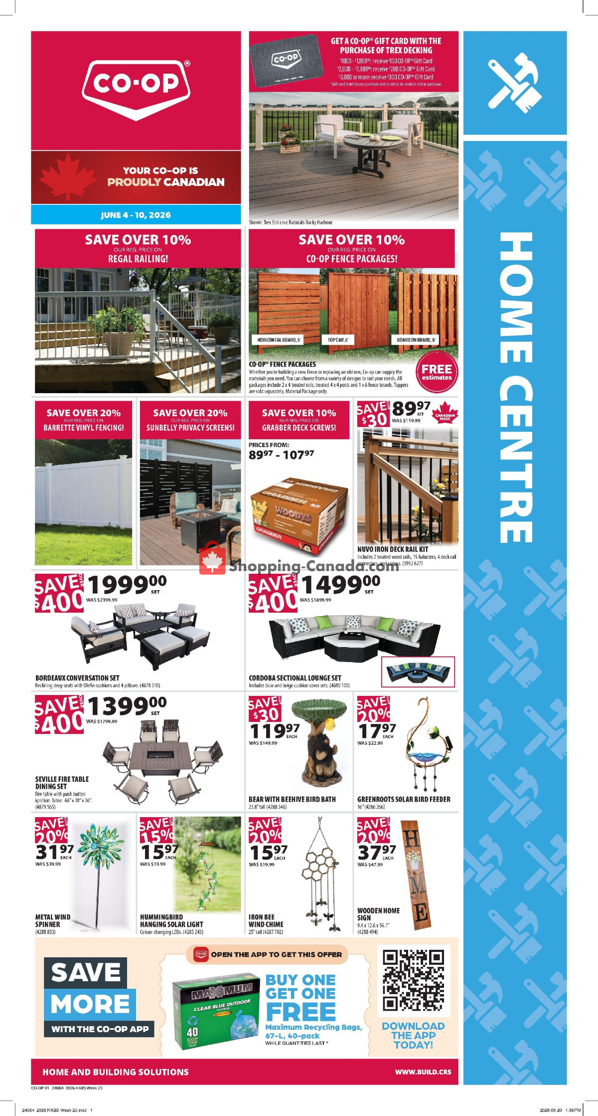 Co-op flyer from Thursday June 4, 2026 to Wednesday June 10, 2026 - page 1