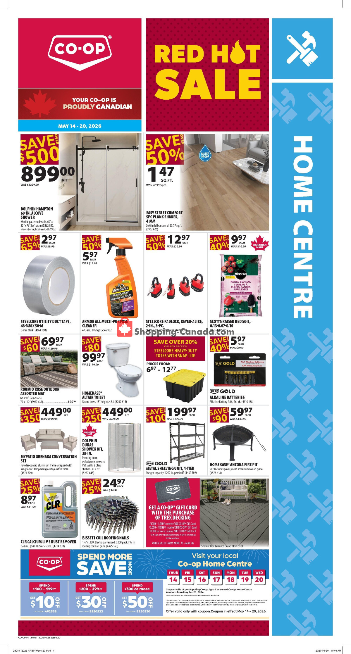 Co-op flyer from Thursday May 14, 2026 to Wednesday May 20, 2026 - page 1