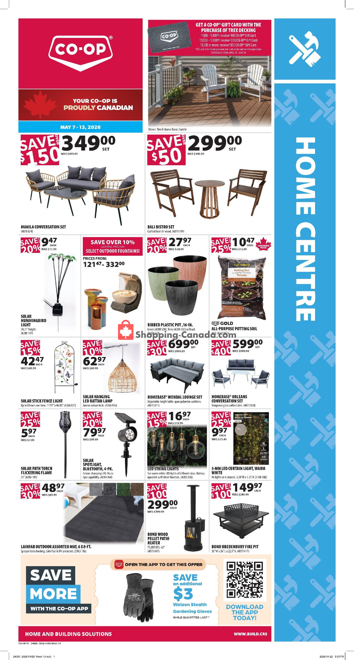 Co-op flyer from Thursday May 7, 2026 to Wednesday May 13, 2026 - page 1