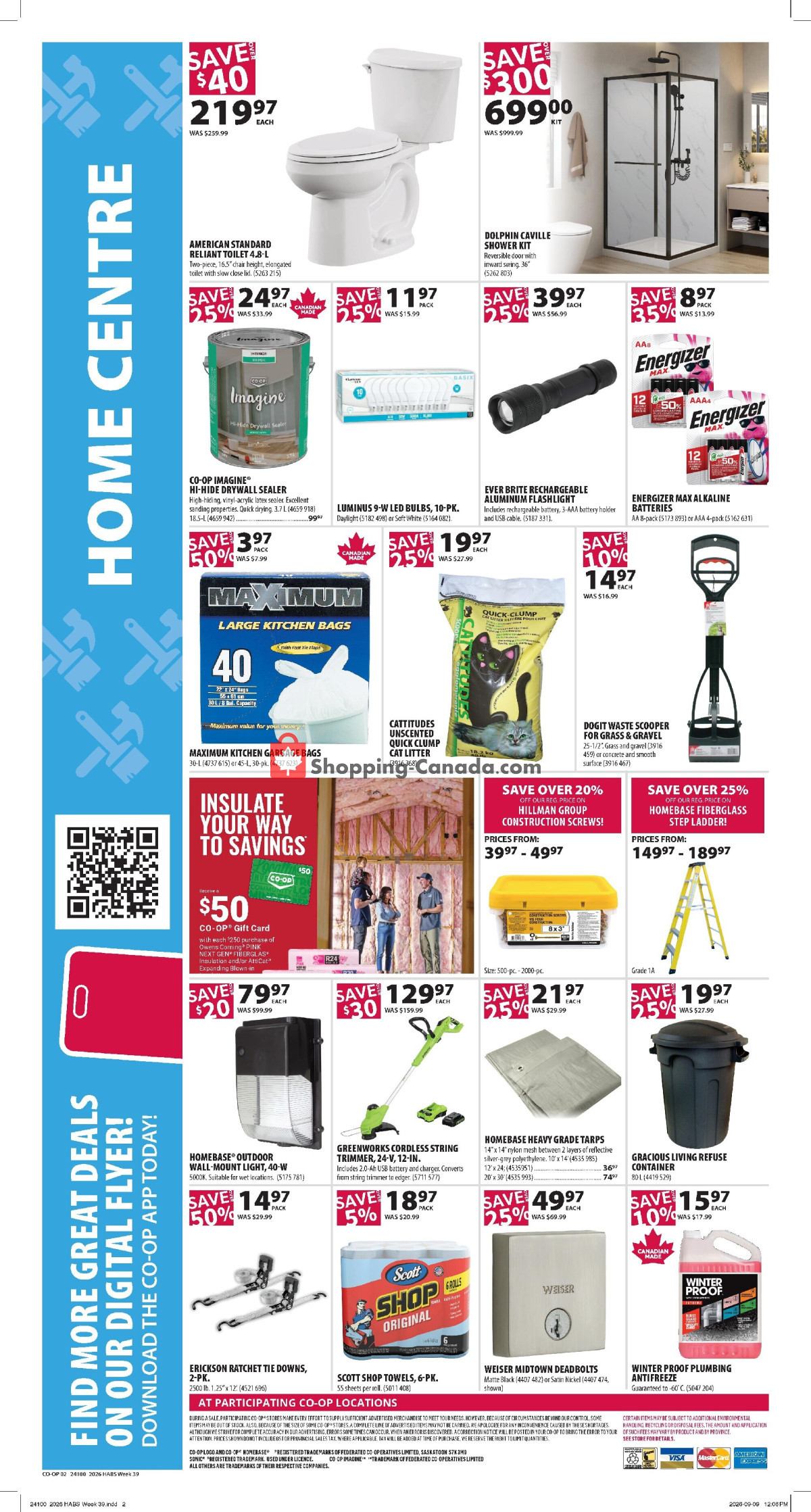 Co-op flyer from Thursday September 24, 2026 to Wednesday September 30, 2026 - page 3