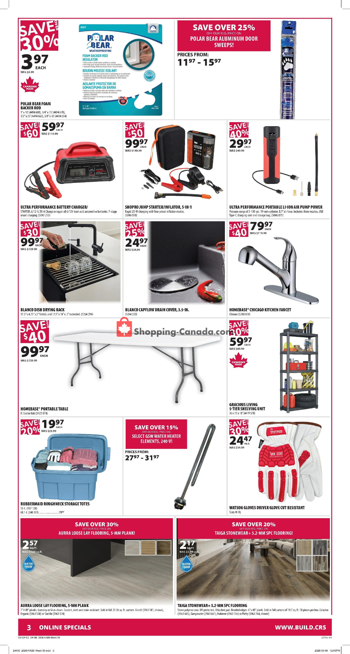 Co-op flyer from Thursday September 24, 2026 to Wednesday September 30, 2026 - page 4