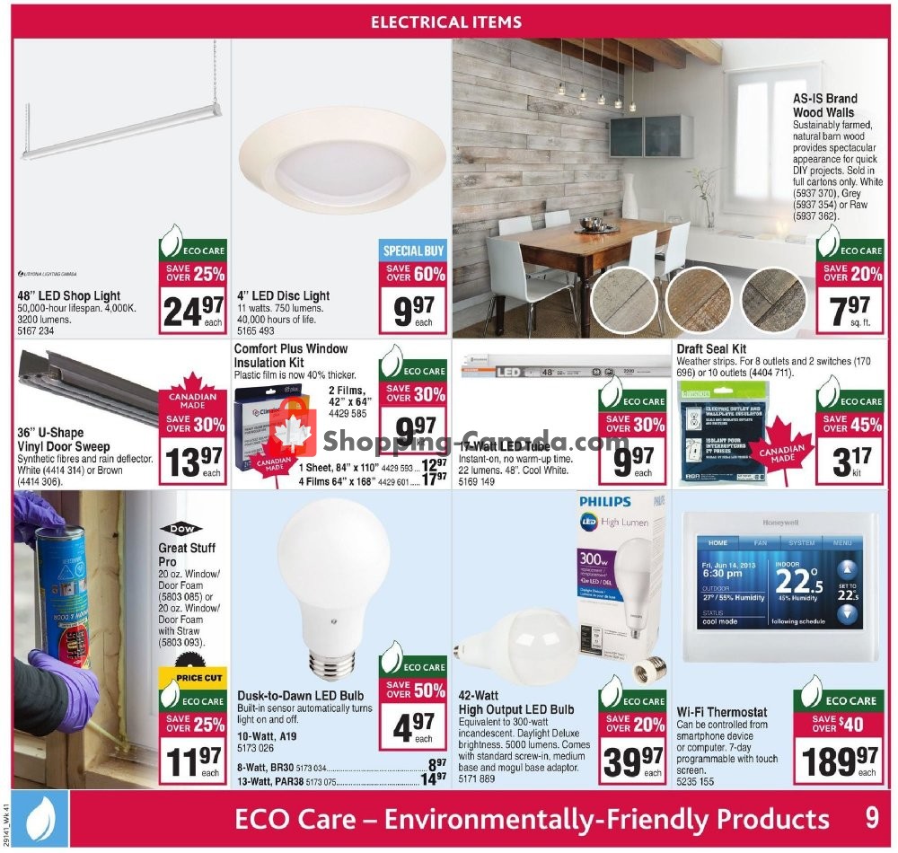 Co-op flyer from Thursday October 3, 2019 to Wednesday October 9, 2019 - page 9
