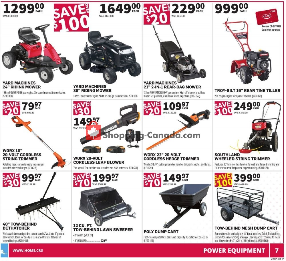 Co-op flyer from Thursday April 23, 2020 to Wednesday April 29, 2020 - page 7