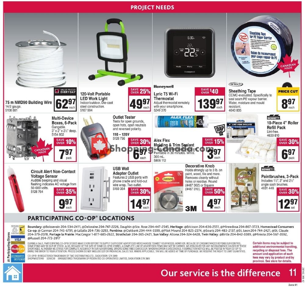 Co-op flyer from Thursday October 11, 2018 to Wednesday October 17, 2018 - page 12
