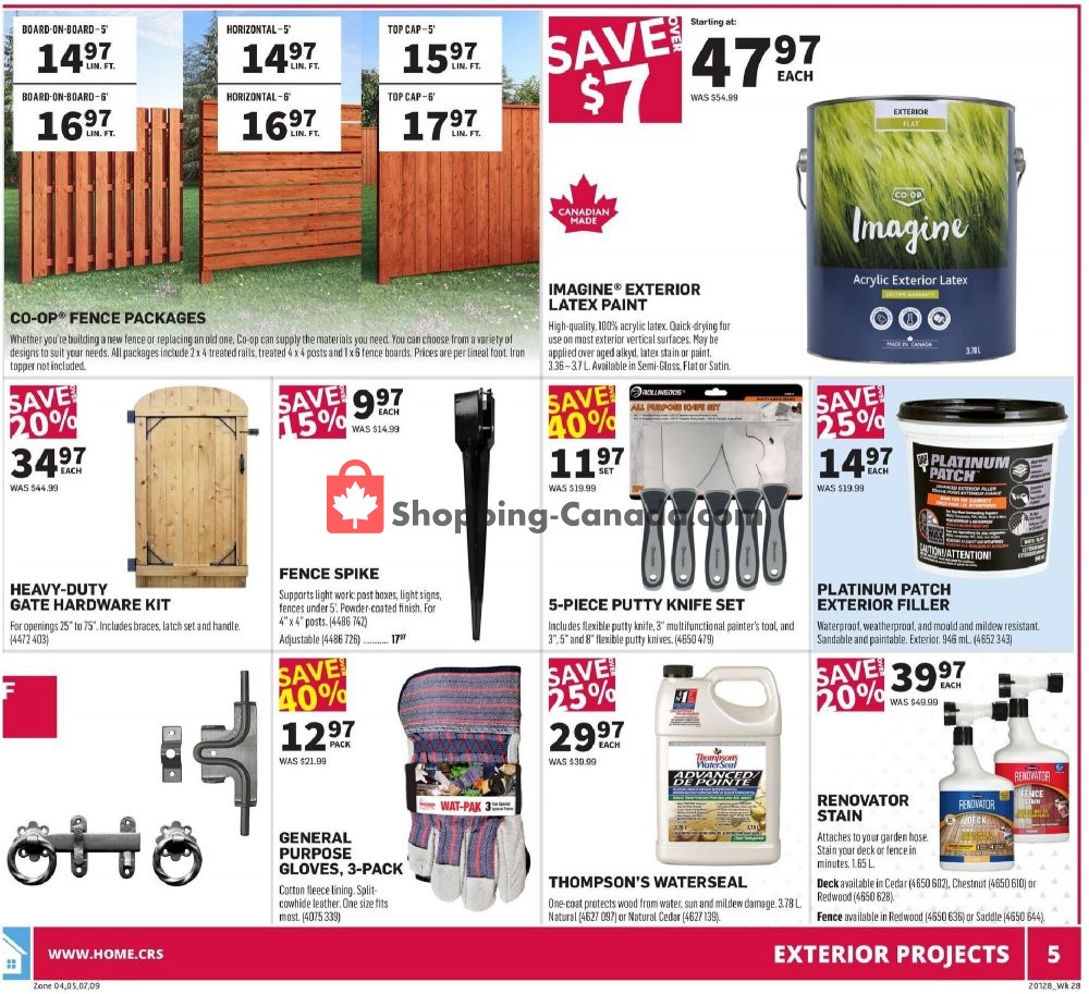 Co-op flyer from Thursday July 9, 2020 to Wednesday July 15, 2020 - page 5
