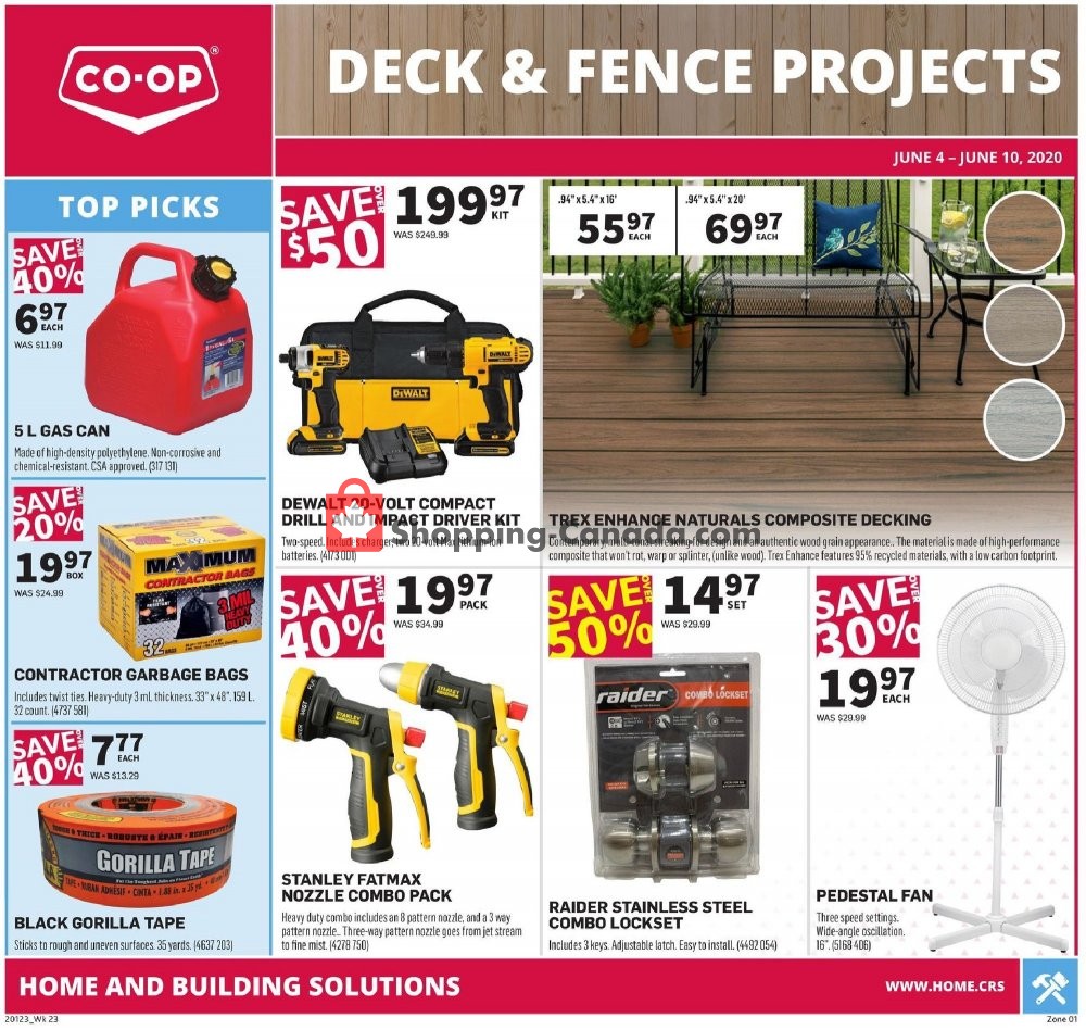 Co-op flyer from Thursday June 4, 2020 to Wednesday June 10, 2020 - page 1