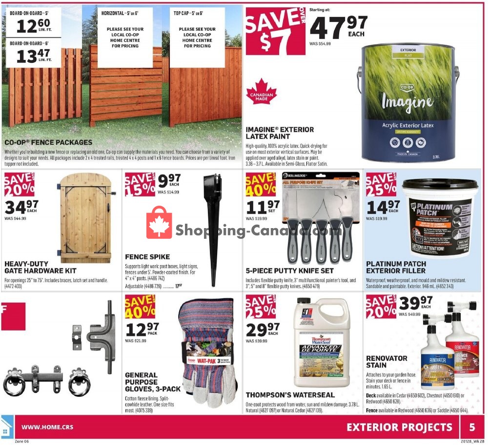 Co-op flyer from Thursday July 9, 2020 to Wednesday July 15, 2020 - page 5
