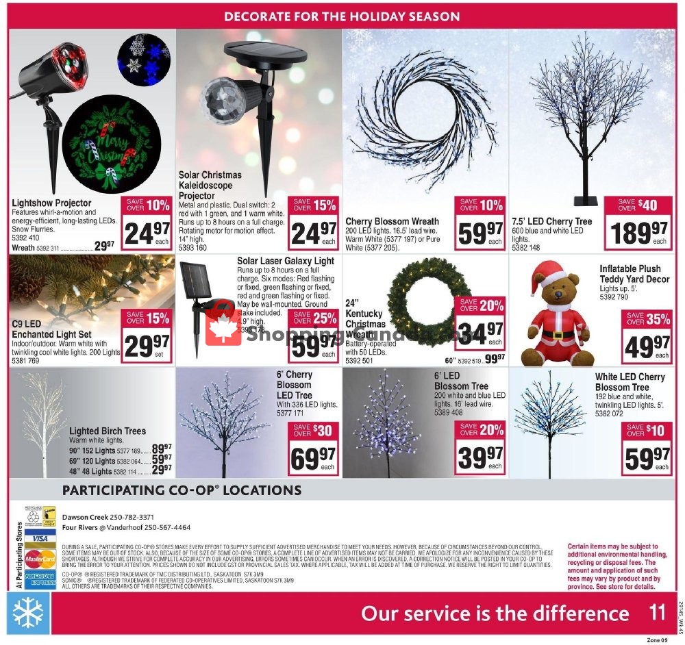 Co-op flyer from Thursday November 1, 2018 to Wednesday November 14, 2018 - page 13
