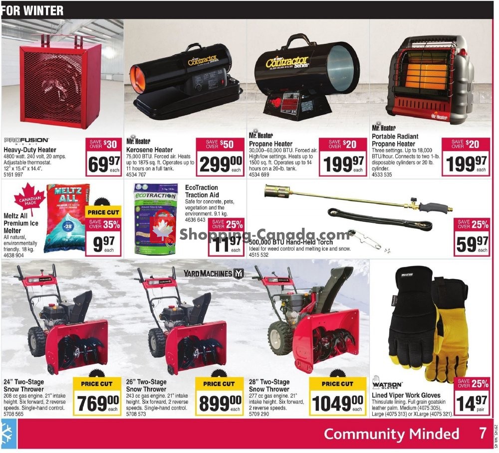 Co-op flyer from Thursday November 1, 2018 to Wednesday November 14, 2018 - page 9