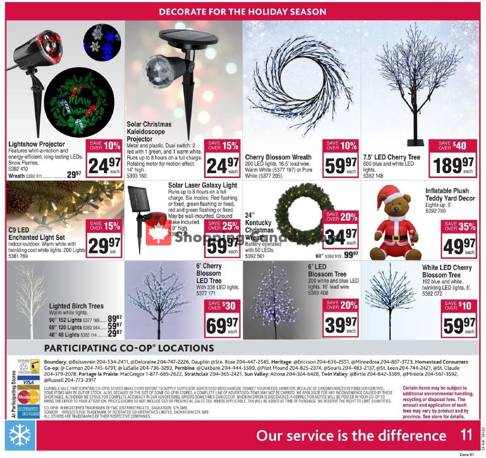 Co-op flyer from Thursday November 1, 2018 to Wednesday November 14, 2018 - page 13