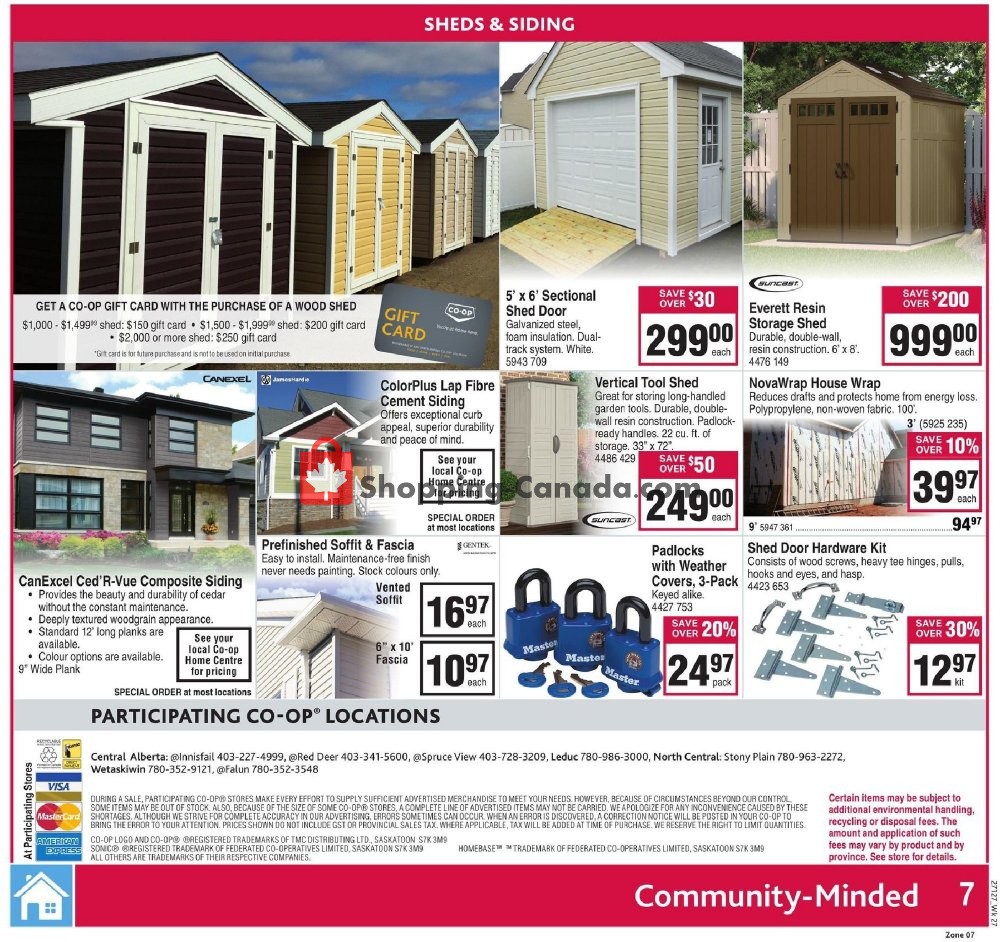 Co-op flyer from Thursday June 27, 2019 to Wednesday July 3, 2019 - page 7